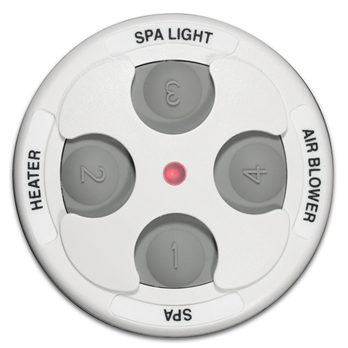 4 Function Spa Side Control White Jandy : 4 Function Spa