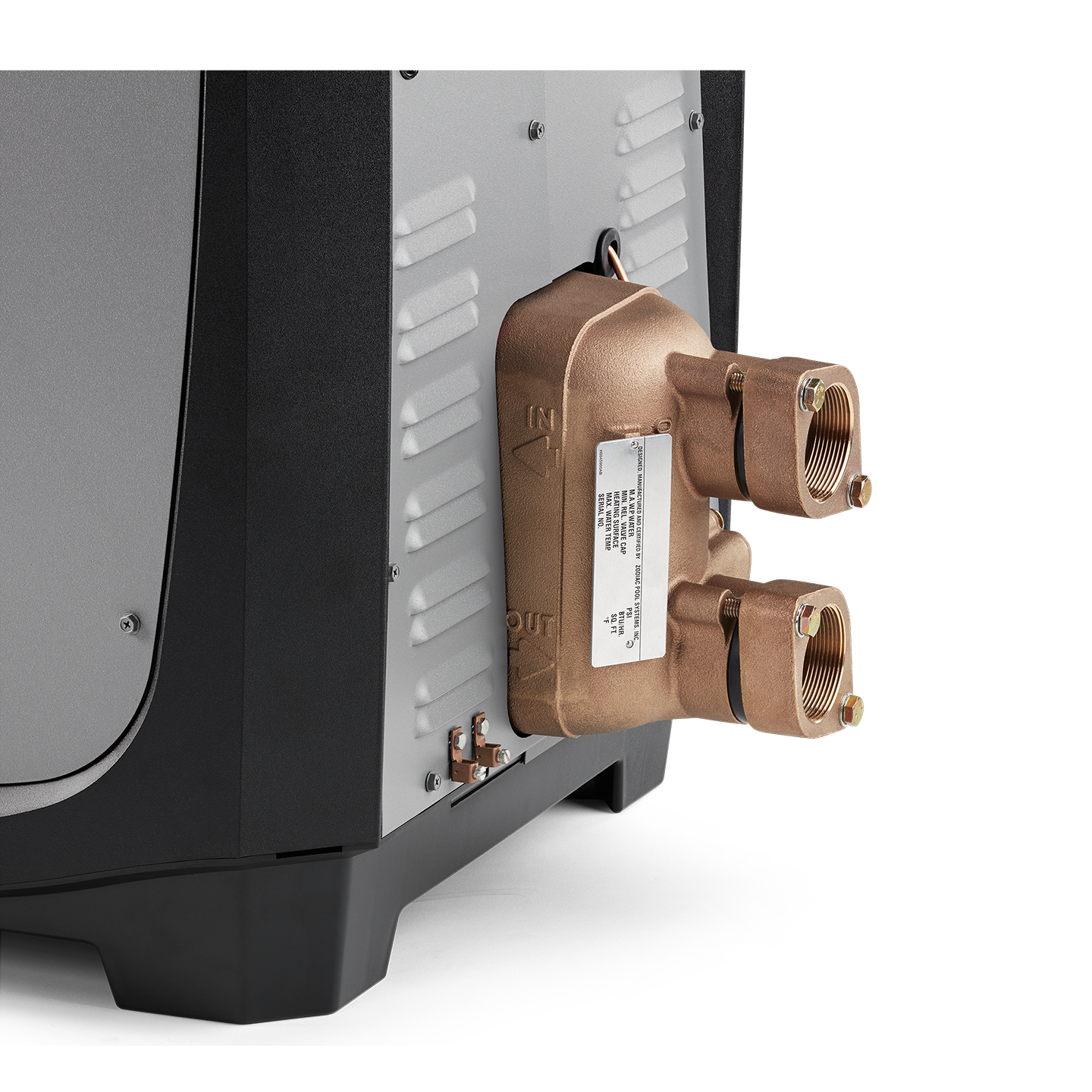 Jandy JXi ASME Heater bronze headers