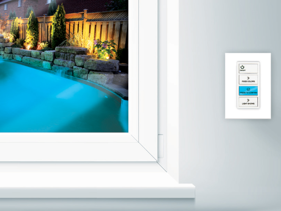 pool led light controller