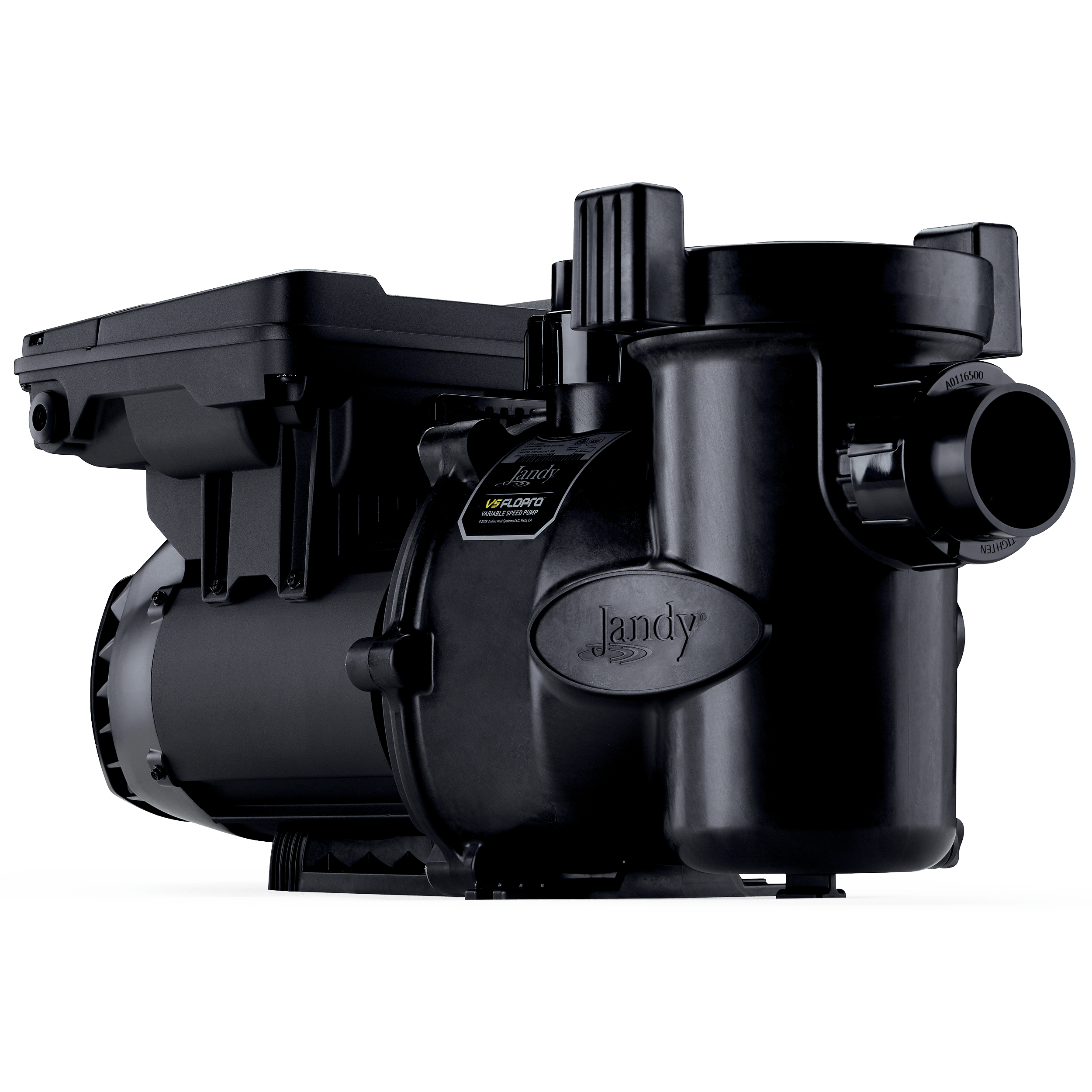 VS FloPro 2.7HP DV2A Pump Side View