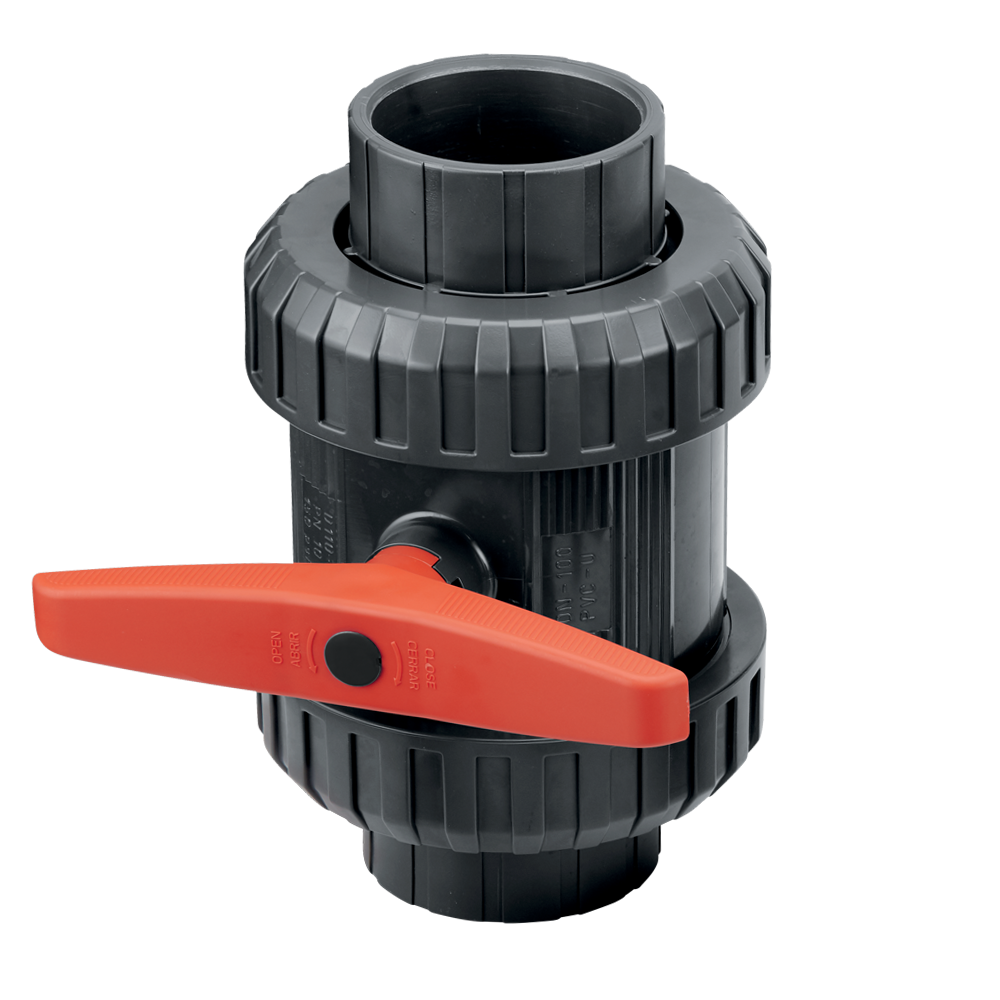 Heavy Duty Double Union Ball 4" Valve