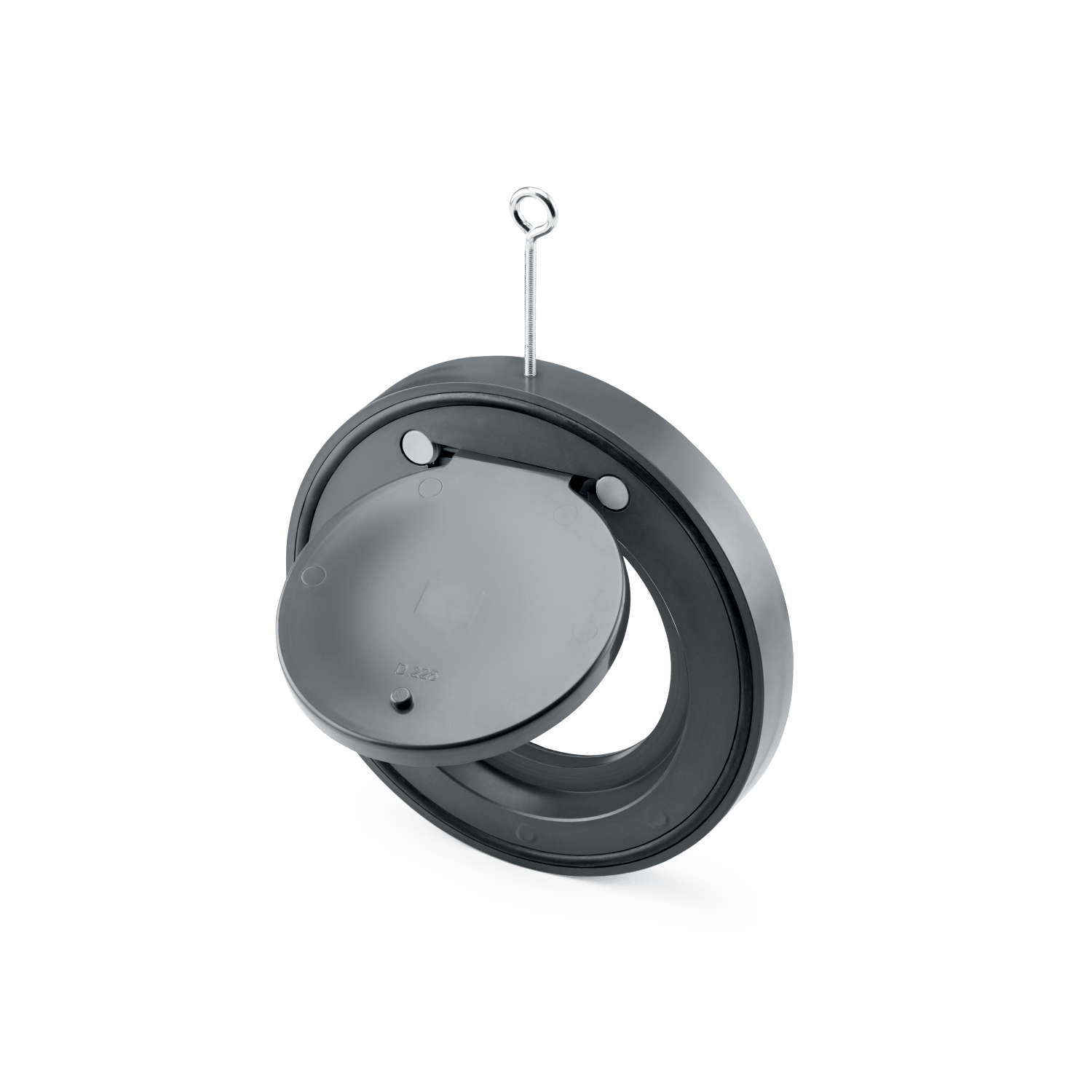 Heavy Duty Wafer Swing Check 3" Valve Open
