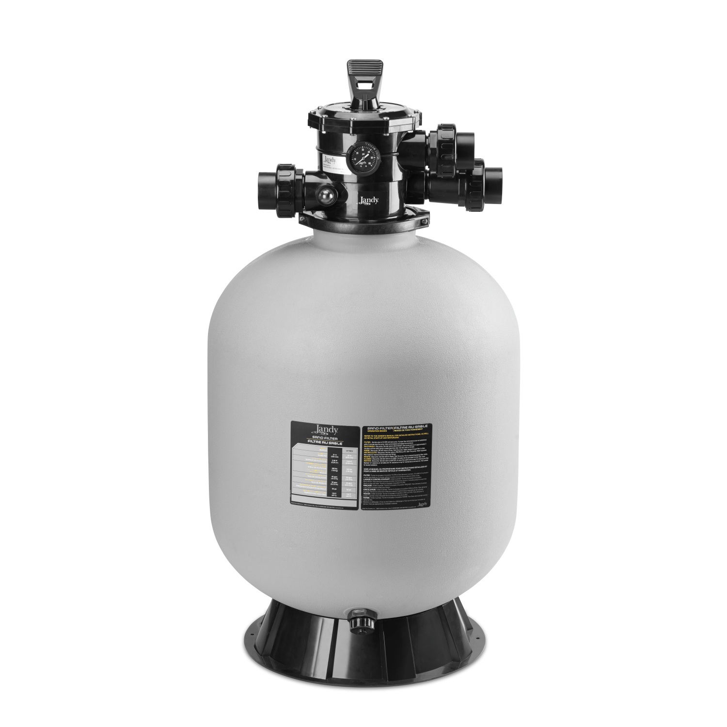 SFTM Top Mount Pool Sand Filter Jandy Pro Series